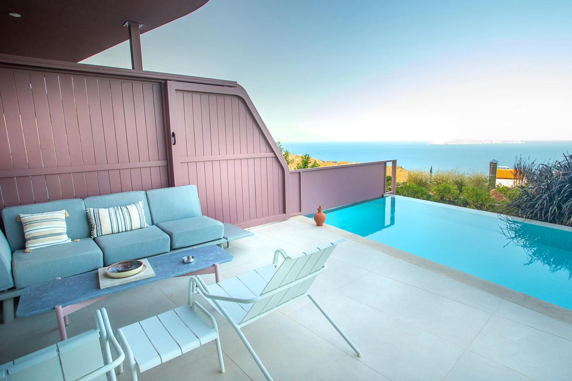 Plethora Luxury Suites Rodhiá Exterior foto